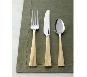 Premium Restaurant Style Metal Cutlery Dining Essentials Quality Heavy Metal Kitchens Flatware Set for Dining Dining Essential - Product Image 4