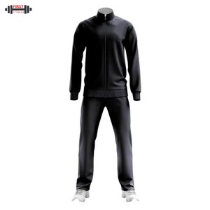 High Quality Winter Sports <b>Tracksuits</b> for Men Jogging Sportswear 100% Cotton Fleece with Custom Logo Wholesale - Product Image 4