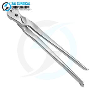 SAJ SURGICAL CORPORATION Extractor de clavos de pezuña de acero inoxidable Construcción ecológica para apalancamiento máximo Veterinario - Product Image 1