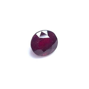 Piedra Preciosa Suelta de Rubí Birmano Rojo Natural Sin Tratar de 2.95 Quilates, Corte Brillante, para Joyería, Forma Marquise/Ovalada Facetada - Product Image 3