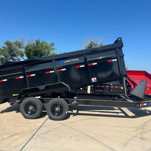 Wholesale Agricultural Dump <b>Trailer</b> 4 Wheels 3 Sides Farm Dump Tipping 5 Ton <b>Trailer</b> for <b>Tractor</b> for Sale - Product Image 1