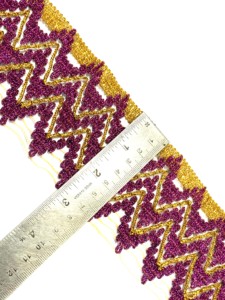 2023 venta superior bordado correas espejo costura encaje ajuste brillante Ropa de baile traje lentejuelas diamantes de imitación ganchillo recorte borde - Product Image 4