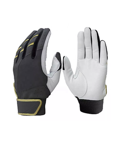 Guantes de bateo de béisbol y softbol para hombres de alta calidad Guantes de bateo de cuero de gran calidad - Product Image 6