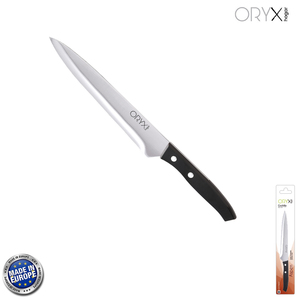 Coltello da Chef Aspen, Lama in Acciaio Inossidabile, 20 cm, Nero - Product Image 1