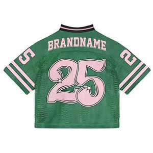 Fabricant personnalisé streetwear nouveau style design pratique maille boxy fit uniforme de football américain maillot de football américain - Product Image 6