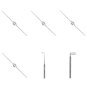 Sonde lacrymale Bowman, sonde bulbeuse Kellner, sonde trabéculaire droite, sonde trabéculaire droite Harms - Product Image 1