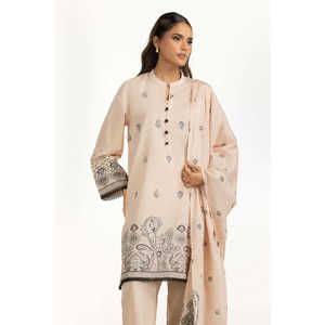 Conjunto de Traje de 3 Piezas con Tejido Jacquard Teñido para Mujer IUSTKSD-1116 - Product Image 5