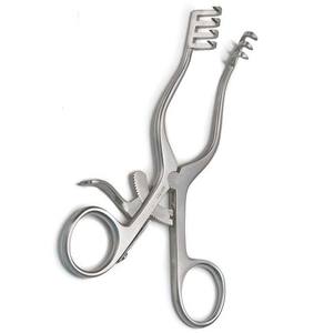 Bellucci-Retractor de retención automático, cizalla derecha artesanal de acero inoxidable de alta calidad, instrumentos ortopédicos quirúrgicos, certificado CE - Product Image 1