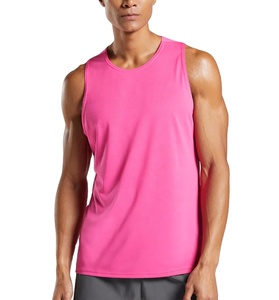 Débardeur de fitness sans manches pour homme 100% coton écologique respirant séchage rapide style vintage délavé pour la musculation - Product Image 1