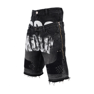 กางเกงขาสั้นลำลองผู้ชายลายทางสีน้ำเงินผ้าเนื้อดีเอวสองชั้นออกแบบโดยโรงงานผลิตเสื้อผ้าบุรุษลายเรียบ ลูปิน เฟลท์ ขายดี - Product Image 4