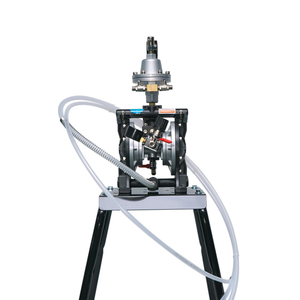Bomba de diafragma doble accionada por aire de aluminio de 3/8 "de la mejor calidad para tanque de presión de pintura y pistola pulverizadora - Product Image 4
