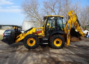 2023 Retroexcavadora JCB 4CX Buen rendimiento de trabajo 4*4 Ruedas motrices Tractor de carga frontal usado Retroexcavadora JCB3CX Nuevo - Product Image 5