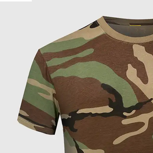 Camisa Táctica de Camuflaje para Hombre, para Todas las Estaciones, Transpirable, de Poliéster/Algodón, Cómoda, de Alto Rendimiento, con Impresión por Sublimación Completa, Rápida - Product Image 3