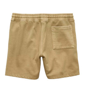 ชุดเซ็ตเสื้อฮู้ดดี้แขนตกและกางเกงขาสั้นขายดีสำหรับผู้ชาย ผ้าฝ้ายฟลีซ 100% แบบเรียบง่าย สวมใส่สบาย ทรงโอเวอร์ไซส์ สำหรับผู้ชาย - Product Image 3