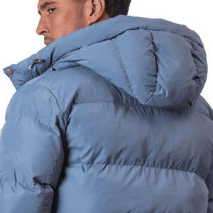 Veste matelassée personnalisée dans les meilleurs matériaux de qualité supérieure veste d'hiver avec poches zippées tenue décontracté pour hommes - Product Image 2