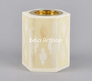 Brûleur d'encens Bakhoor de qualité supérieure avec incrustation en os religieuse, spécial Ramadan, diffuseur d'aromathérapie à l'agarwood d'Inde - Product Image 4