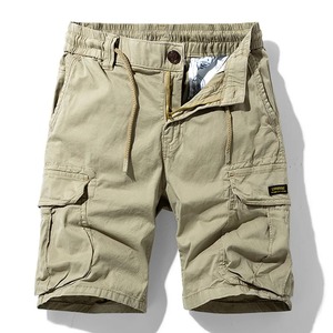กางเกงคาร์โก้ขาสั้นผ้าฝ้ายลายพรางสำหรับผู้ชายกางเกงลำลองมีหลายกระเป๋าแฟชั่นสำหรับฤดูร้อนกางเกงวิ่งระบายอากาศสำหรับผู้ชาย - Product Image 3