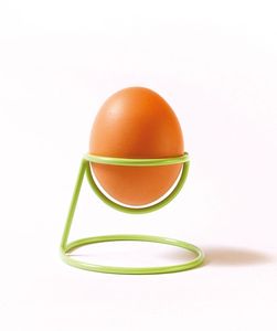 Soporte para huevos de hierro minimalista moderno con acabado elegante adecuado para espacios de cocina y comedor contemporáneos - Product Image 5