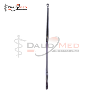 High Quality Durable Lightweight Septum Forceps Fixed Tapered End Guide Tube Black Coated Manual Good Selling 6.3 Inch Forceps - Product Image 4