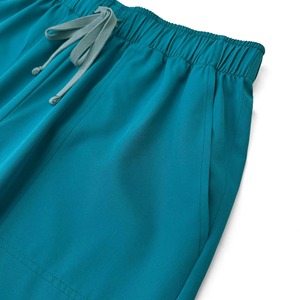 Haute qualité uniforme infirmière médicale uniforme gommage ensemble femmes et hommes moderne col en v haut et pantalon hôpital vêtements de travail médecin costumes - Product Image 4