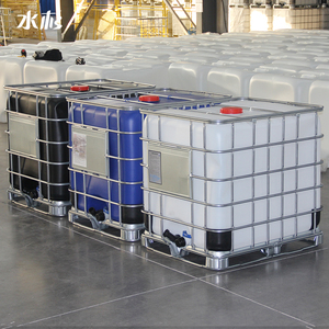 Réservoir d'eau en plastique chimique 1000L IBC avec cadre métallique - Product Image 4