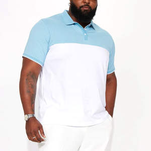 Polo informal de algodón 100% para hombre, nuevo diseño de cuello redondo transpirable a la moda con manga corta, patrón sólido de punto - Product Image 4