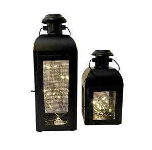 Linterna de Metal decorativa de estilo marroquí de gran venta para decoración del hogar, perfecta para decoración del hogar, fiestas y eventos, Mesa - Product Image 1