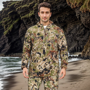 High Quality Ambient Hoody Fishing Hunting Apparel Gear Wear Outdoor Camo Hoodie Spring Fall <b>Fleece</b> <b>Lining</b> <b>Jacket</b> Clothes - Product Image 6