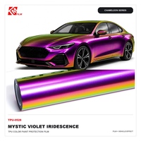 Film de protection de peinture pour carrosserie automobile en TPU PPF à changement de couleur, vert émeraude, or, bleu, auto-réparateur, en stock