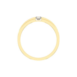 Bague en or 14 carats et 18 carats avec diamants de laboratoire-Bijoux de luxe durables - Product Image 3