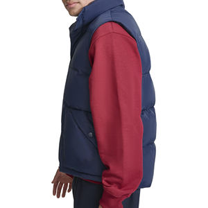 Venta al por mayor nuevo diseño masculino chaleco acolchado transpirable cortavientos prendas de vestir exteriores de alta calidad logotipo personalizado sin mangas chaleco acolchado para hombres - Product Image 5