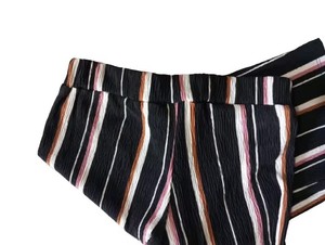 Shorts d'été classiques de haute qualité, fins, respirants, à séchage rapide, pour filles, longueur genou, plissés, taille mi-haute élastique, anti-plis - Product Image 3