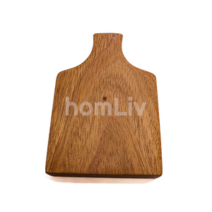 Pot de fleurs en teck naturel fait main, écologique, en bois massif durable, décoration maison et jardin, objet d'art minimaliste unique - Product Image 3