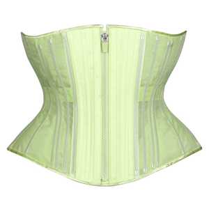 Corsé de cuero para mujer, deshuesado corpiño, espalda ajustable con cordones, perfecto para fiesta de Club, noche de moda o eventos de disfraces de Cosplay - Product Image 3