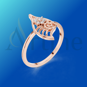 Bague de fête élégante 18 carats en argent - Product Image 1