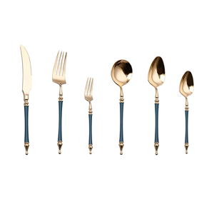 Ensemble de couverts en métal de qualité supérieure pour restaurant, hôtel, mariage, à bas prix - Product Image 1