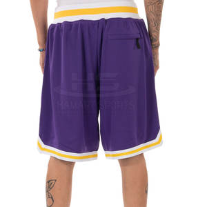 Pantalones cortos de baloncesto de poliéster 100% al por mayor para hombre conjuntos de ropa de calle de moda de verano talla 6XL con decoración de patrón - Product Image 4