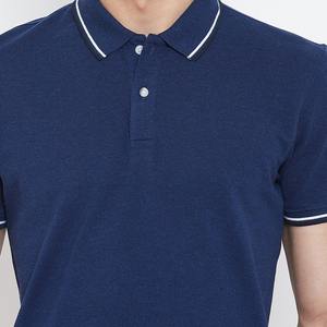 เสื้อโปโลผู้ชายแฟชั่นใหม่ล่าสุดสีทึบพิมพ์ลายออกแบบได้ตามต้องการ - Product Image 6