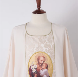 Robes de clergé de qualité supérieure vêtements pasteur surplis soutane église catholique père vêtement chasuble grande taille - Product Image 3