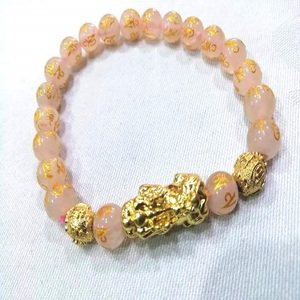 งานฝีมือที่ทำจากหินควอตซ์สำหรับทุกเพศสร้อยข้อมือพิกเซียะความมั่งคั่งและความมั่งคั่งพร้อมความโชคดีเสน่ห์งานหัตถกรรมหินกึ่งมีค่า - Product Image 3