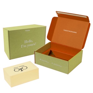 White Corrugated Shipping Mailers Packaging with Tear-off Strip Small Boxes Carton Paper Packing Box for <strong>Suitcase</strong> - Product Image 2