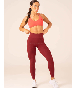 Pantalon de yoga mi-long taille haute pour femme, en coton/fibre de bambou, nouvelle texture, motif imprimé, sans couture, respirant - Product Image 5