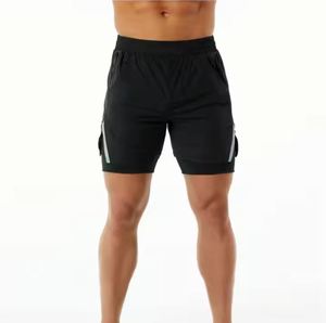 Short pour Hommes avec Poches Cordon de Serrage à la Taille Style de Rue Tissu de Coton Usine OEM - Product Image 1