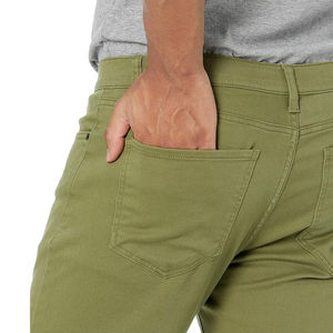 Pantalon ample à plis personnalisé pour hommes, pantalon de survêtement droit de couleurs unies, pantalon de survêtement avec logo imprimé pour homme - Product Image 3