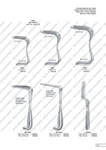 Instrumentos quirúrgicos recién llegados del mejor proveedor: fuente de alimentación manual de espéculo vaginal Cusco de acero inoxidable de alta calidad - Product Image 5