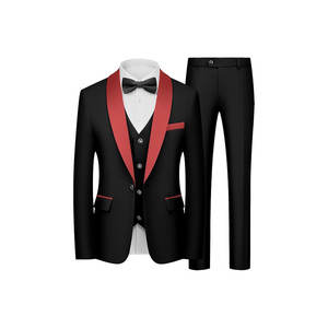 Traje de Hombre, Chaqueta de Traje Entallada, Estilo Casual, Blazer para Fiesta, 2 Piezas - Product Image 3