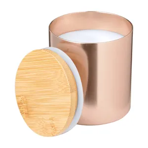 Porte-bougie personnalisé en bambou Vanulla pour la décoration de la maison - Product Image 3