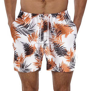 Short de bain personnalisé avec doublure Short de bain imprimé à séchage rapide Maillots de bain pour hommes Vêtements de plage Trunks Shorts de plage pour hommes - Product Image 1