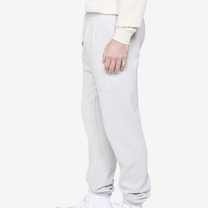 Pantalones de chándal para hombre personalizados al por mayor, pantalones de chándal informales de lana Lisa OEM - Product Image 1