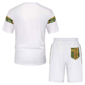 Fabriqué en usine pas cher prix bas hommes ensemble double été automne hiver ensembles shorts et ensembles jumeaux pour adultes hommes coton polyester - Product Image 2